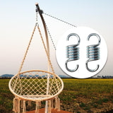 Maxbell 2 Pieces Swing Spring Decor Versatile Accessories for Patio Boxing Bag Porch No Anti Noise Mat