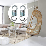 Maxbell 2 Pieces Swing Spring Decor Versatile Accessories for Patio Boxing Bag Porch No Anti Noise Mat