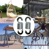 Maxbell 2 Pieces Swing Spring Decor Versatile Accessories for Patio Boxing Bag Porch with Anti Noise Mat