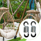 Maxbell 2 Pieces Swing Spring Decor Versatile Accessories for Patio Boxing Bag Porch with Anti Noise Mat