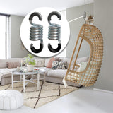 Maxbell 2 Pieces Swing Spring Decor Versatile Accessories for Patio Boxing Bag Porch with Anti Noise Mat
