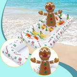 Maxbell Inflatable Cooler Christmas Decor Ice Bucket for Beach Picnic Indoor Outdoor