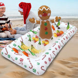 Maxbell Inflatable Cooler Christmas Decor Ice Bucket for Beach Picnic Indoor Outdoor