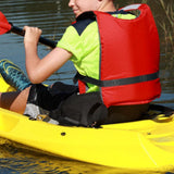 Maxbell Kayak Back Adjustable Strap Supplies Comfy Back Pad for Kayaking Rafting Men