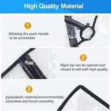 Maxbell Rain Cover for Wagon Portable with Zipper Canopy for Camping Shopping Picnic