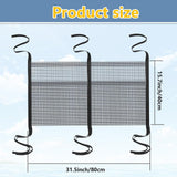 Maxbell Boat Storage Bag Hanging Pocket Organizer for Camping Long Road Trip Vehicle