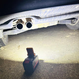 Maxbell Outdoor Work Lamp Durability Flood Lighting for Factories Emergency Outdoors orange back