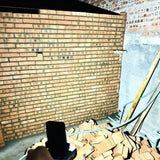 Maxbell Outdoor Work Lamp Durability Flood Lighting for Factories Emergency Outdoors orange back