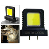 Maxbell Outdoor Work Lamp Durability Flood Lighting for Factories Emergency Outdoors orange back