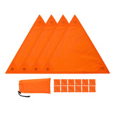 Maxbell Visibility Safety Blind Panel Strips Signs Set for Backpacking Tents Outdoor