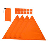 Maxbell Visibility Safety Blind Panel Strips Signs Set for Backpacking Tents Outdoor