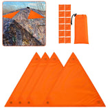 Maxbell Visibility Safety Blind Panel Strips Signs Set for Backpacking Tents Outdoor