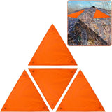 Maxbell Visibility Safety Blind Panel Strips Signs Set for Backpacking Tents Outdoor