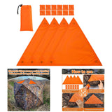 Maxbell Visibility Safety Blind Panel Strips Signs Set for Backpacking Tents Outdoor