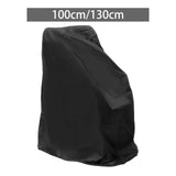 Maxbell Wheelchair Cover Sun Protection Snowproof Rainproof Black for Travel Outdoor Height 100 cm