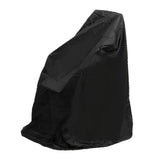 Maxbell Wheelchair Cover Sun Protection Snowproof Rainproof Black for Travel Outdoor Height 100 cm