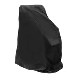 Maxbell Wheelchair Cover Sun Protection Snowproof Rainproof Black for Travel Outdoor Height 130 cm