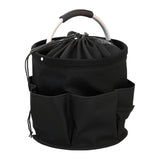 Maxbell Picnic Basket Foldable Grocery Basket for Outdoor Indoor Gardening Women Men Black