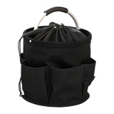 Maxbell Picnic Basket Foldable Grocery Basket for Outdoor Indoor Gardening Women Men Black