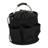 Maxbell Picnic Basket Foldable Grocery Basket for Outdoor Indoor Gardening Women Men Black