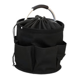 Maxbell Picnic Basket Foldable Grocery Basket for Outdoor Indoor Gardening Women Men Black