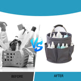 Maxbell Picnic Basket Foldable Grocery Basket for Outdoor Indoor Gardening Women Men Green