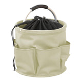 Maxbell Picnic Basket Foldable Grocery Basket for Outdoor Indoor Gardening Women Men Apricot Gray