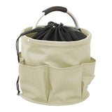 Maxbell Picnic Basket Foldable Grocery Basket for Outdoor Indoor Gardening Women Men Apricot Gray