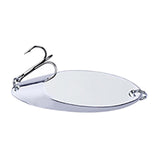 Maxbell Fishing Spoon Metal Jig Lure Sturdy Casting Spoon for Crappie Salmon Catfish