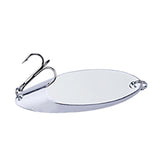 Maxbell Fishing Spoon Metal Jig Lure Sturdy Casting Spoon for Crappie Salmon Catfish