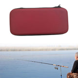 Maxbell Fishing Tackle Box Versatile Practical Accessory Gift Sturdy Fly Fishing Box Red
