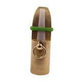 Maxbell Deer Game Call Sturdy Small Metal Brass Muntjac Whistle for Outdoor Survival