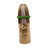 Maxbell Deer Game Call Sturdy Small Metal Brass Muntjac Whistle for Outdoor Survival