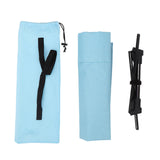 Maxbell Outdoor Beach Lounger Compact Foldable Beach Mat for Hiking Barbecue Fishing Light Blue