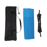 Maxbell Outdoor Beach Lounger Compact Foldable Beach Mat for Hiking Barbecue Fishing Deep Blue