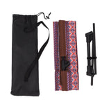 Maxbell Outdoor Beach Lounger Compact Foldable Beach Mat for Barbecue Travel Camping Brown Side