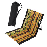 Maxbell Outdoor Beach Lounger Compact Foldable Beach Mat for Barbecue Travel Camping Yellow