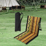 Maxbell Outdoor Beach Lounger Compact Foldable Beach Mat for Barbecue Travel Camping Yellow