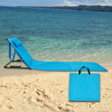 Maxbell Portable Beach Mat Supplies Folding Lounge Chair for Festival Travel Holiday