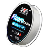 Maxbell 100M Fishing Line Lightweight Portable Nylon for Freshwater Coarse Saltwater white