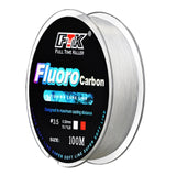 Maxbell 100M Fishing Line Lightweight Portable Nylon for Freshwater Coarse Saltwater white