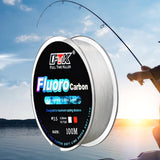 Maxbell 100M Fishing Line Lightweight Portable Nylon for Freshwater Coarse Saltwater white