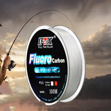 Maxbell 100M Fishing Line Lightweight Portable Nylon for Freshwater Coarse Saltwater white