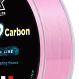 Maxbell 100M Fishing Line Lightweight Portable Nylon for Freshwater Coarse Saltwater pink