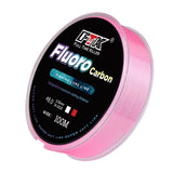 Maxbell 100M Fishing Line Lightweight Portable Nylon for Freshwater Coarse Saltwater pink