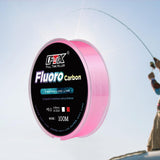 Maxbell 100M Fishing Line Lightweight Portable Nylon for Freshwater Coarse Saltwater pink