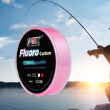 Maxbell 100M Fishing Line Lightweight Portable Nylon for Freshwater Coarse Saltwater pink
