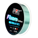 Maxbell 100M Fishing Line Lightweight Portable Nylon for Freshwater Coarse Saltwater green