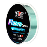 Maxbell 100M Fishing Line Lightweight Portable Nylon for Freshwater Coarse Saltwater green