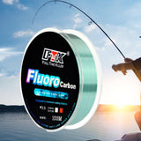 Maxbell 100M Fishing Line Lightweight Portable Nylon for Freshwater Coarse Saltwater green